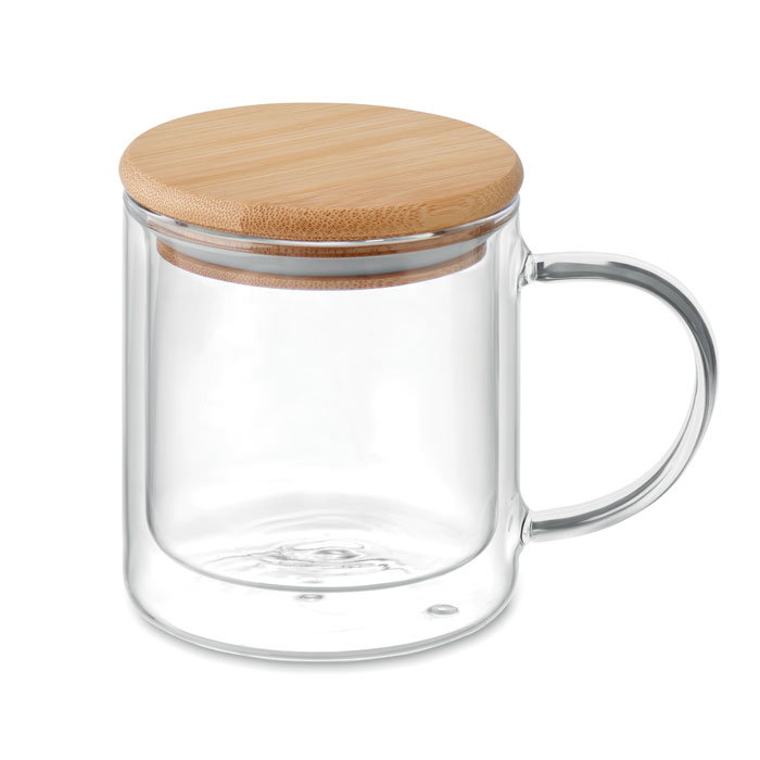 FARBI Dubbelwandige mok borosilicaat