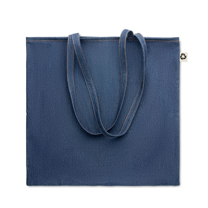 STYLE TOTE Gerecyclede denim boodschappent
