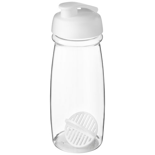H2O Active Pulse 600 ml sportfles met shaker bal