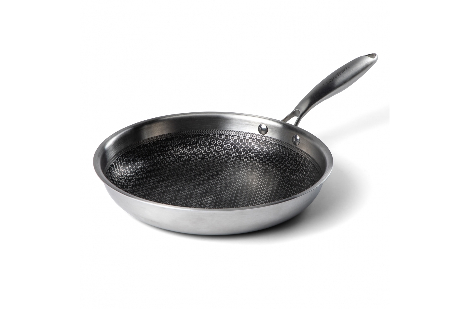 Orrefors Jernverk RVS koekenpan 28cm staal