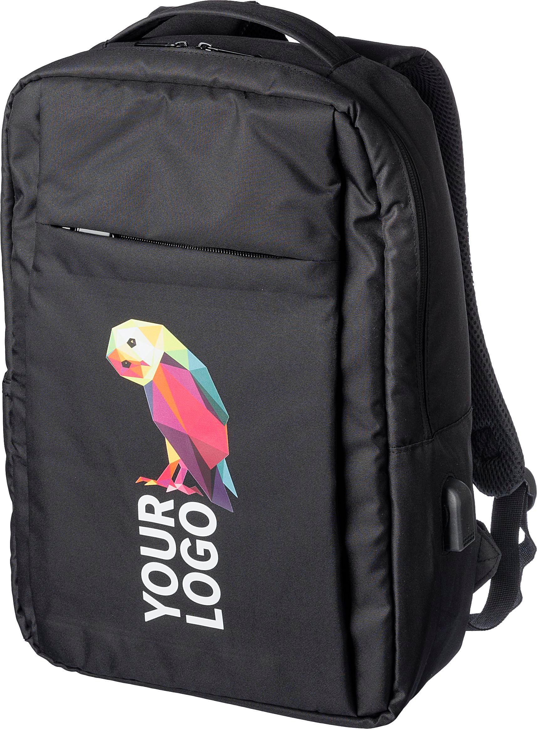 Laptoptas Jesse | Gerecycled | 16 inch | USB-poort