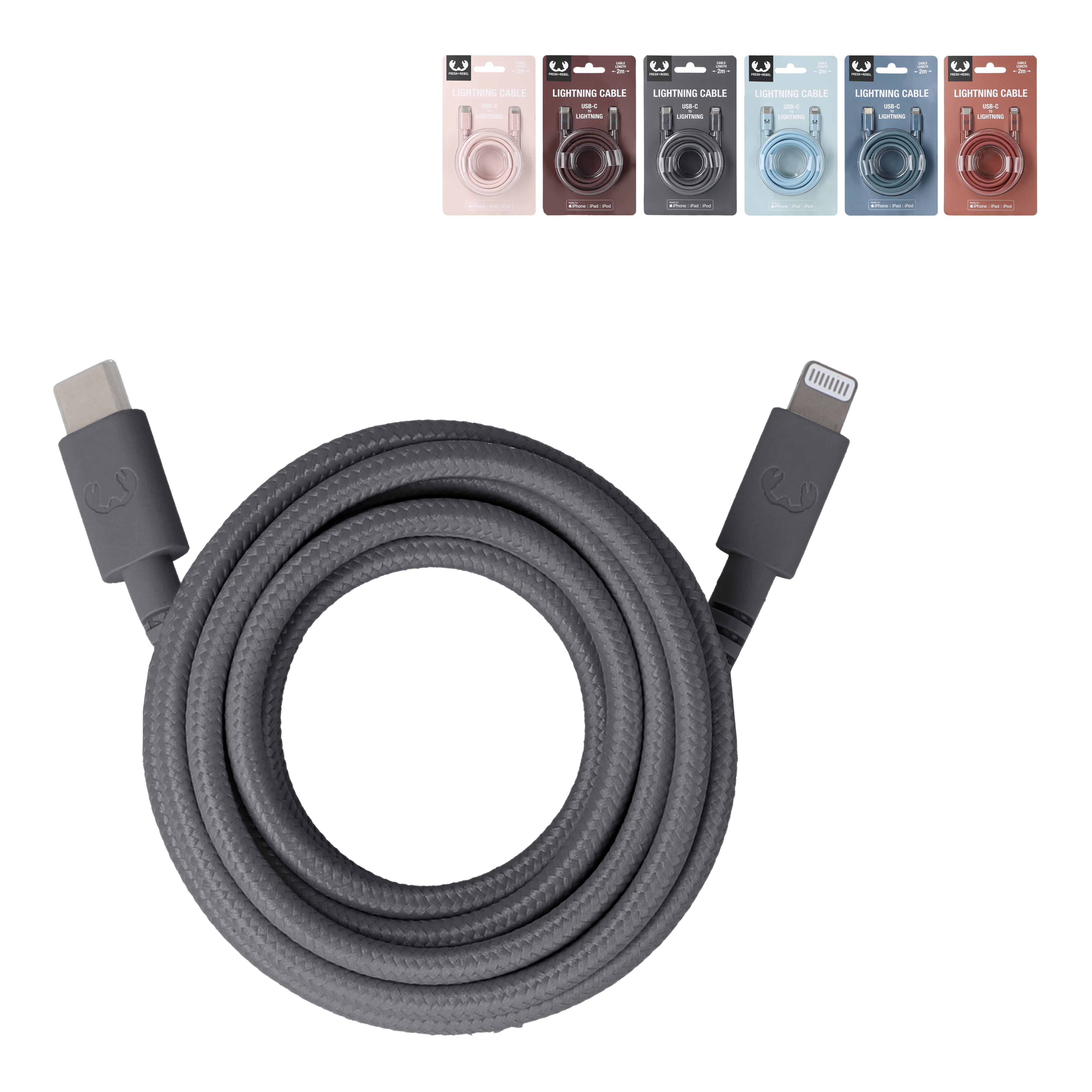 2ULC200 | Fresh 'n Rebel USB-C to Apple Lightning kable 2.0m