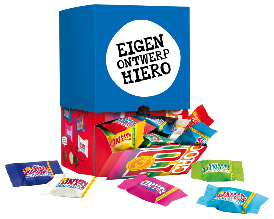 Tony's Chocolonely Tiny Tony's Mix Doos bedrukken