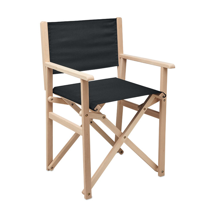 RIMIES Opvouwbare houten strandstoel