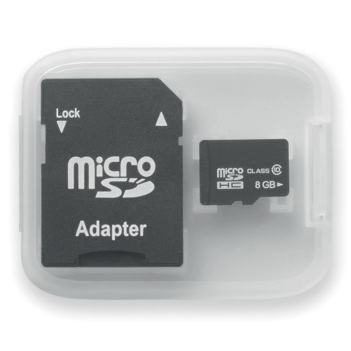 MICROSD Micro SD kaart 8GB, adapter