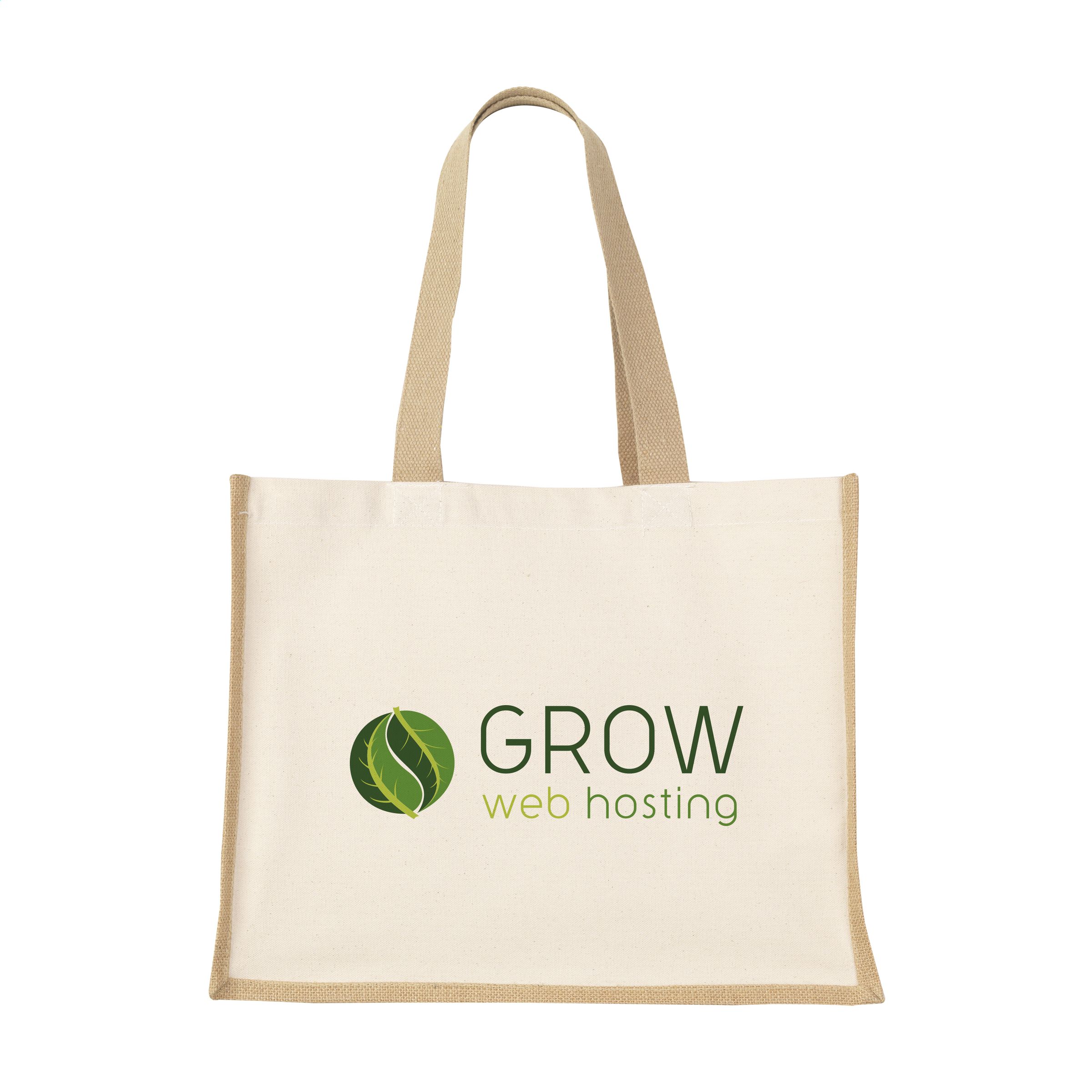 Jute Canvas Shopper (320 g/m²) tas