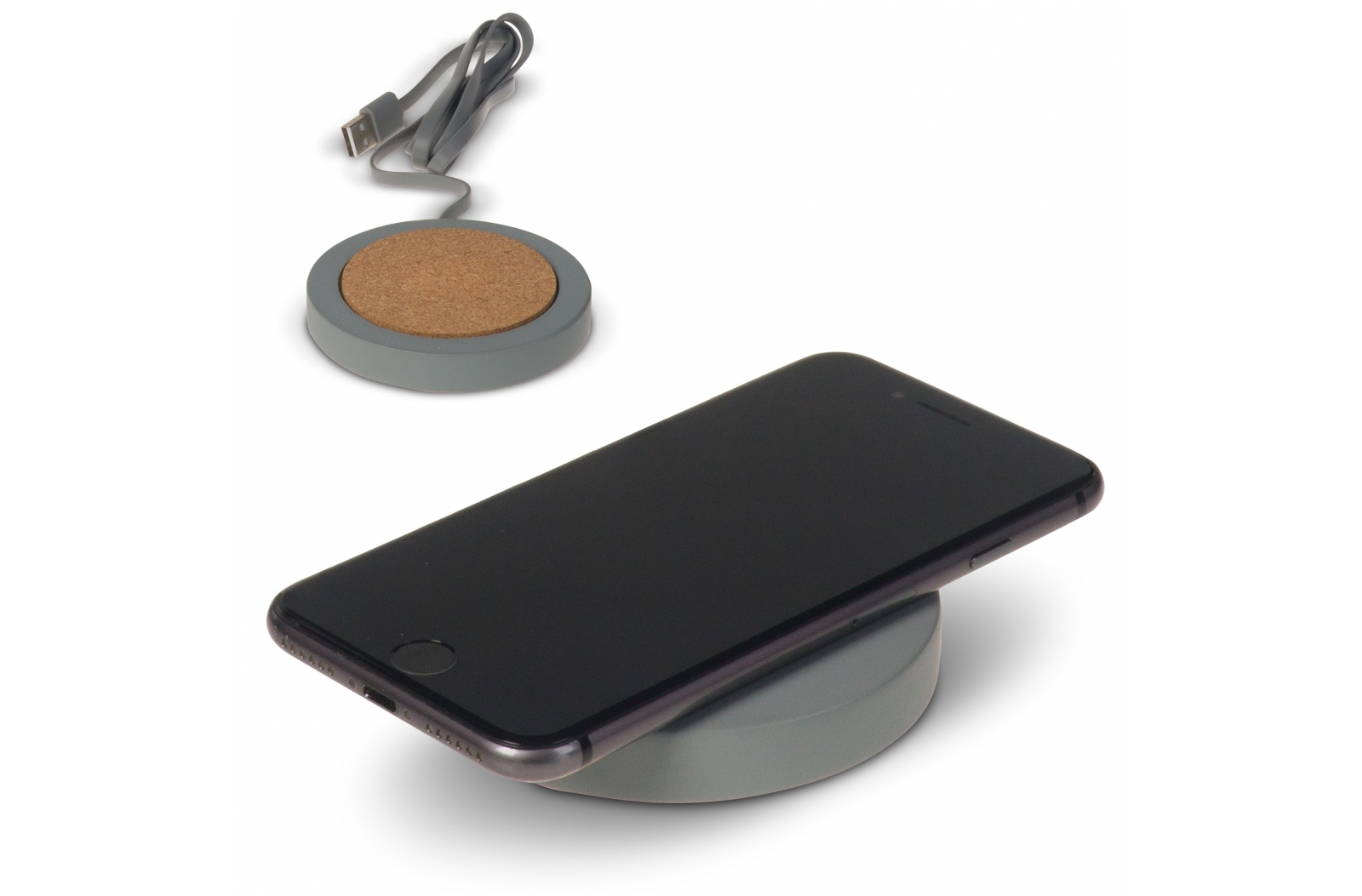Round limestone Wireless charger 5W