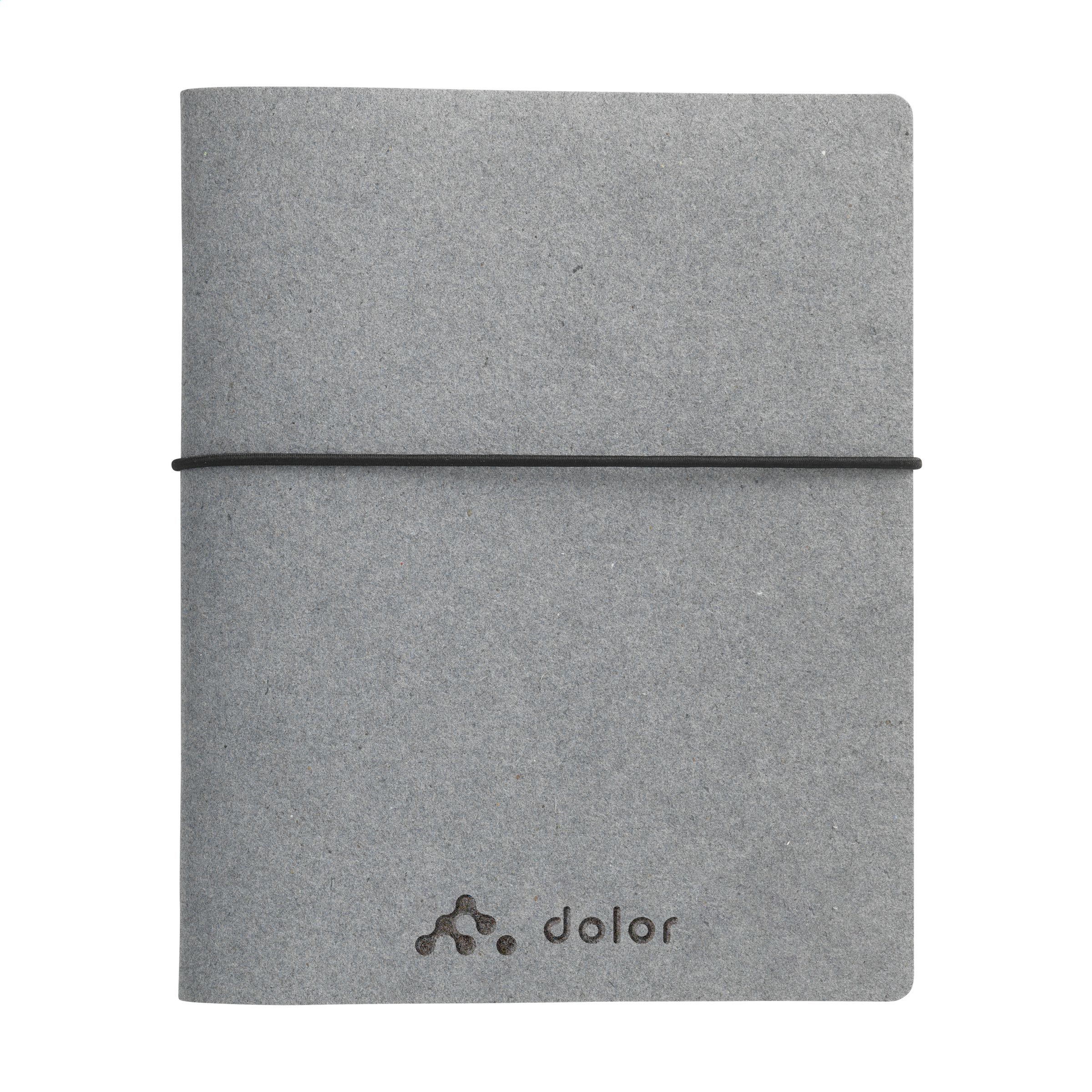 Recycled Textile Refillable Notebook A5