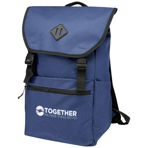 REPREVE® Our Ocean™ 15" laptop rugzak van GRS RPET 19L
