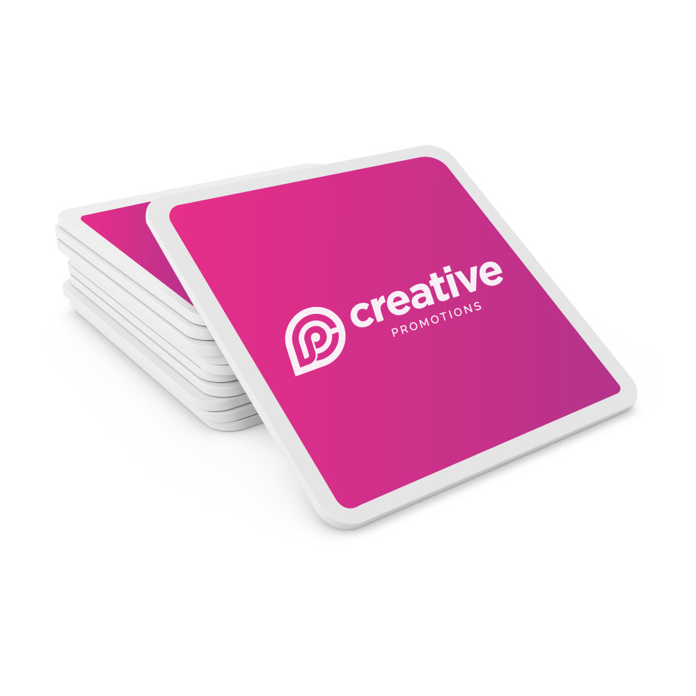 Vierkante bierviltjes bedrukken