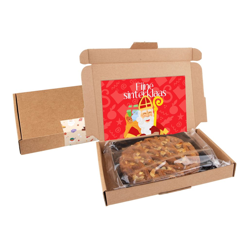 Brievenbusdoosje met een Speculaastaartje