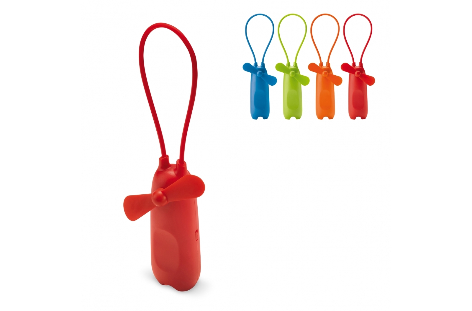 Draagbare mini ventilator met polsband