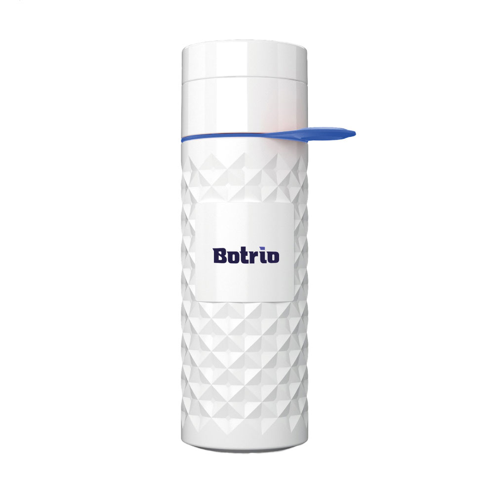 Join The Pipe Nairobi Ring Bottle White 500ml waterfles