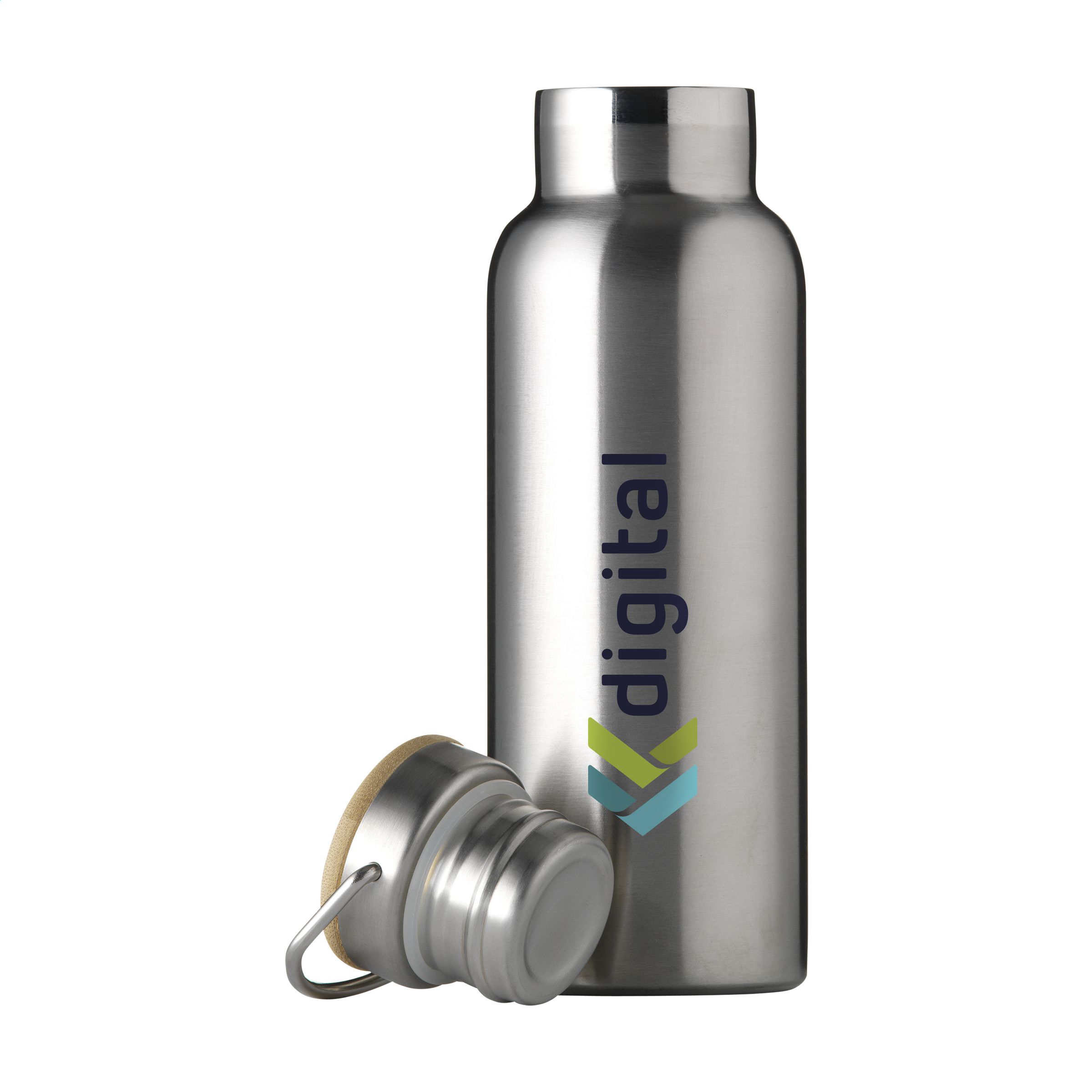 Nordvik RCS Recycled Steel 500 ml drinkfles