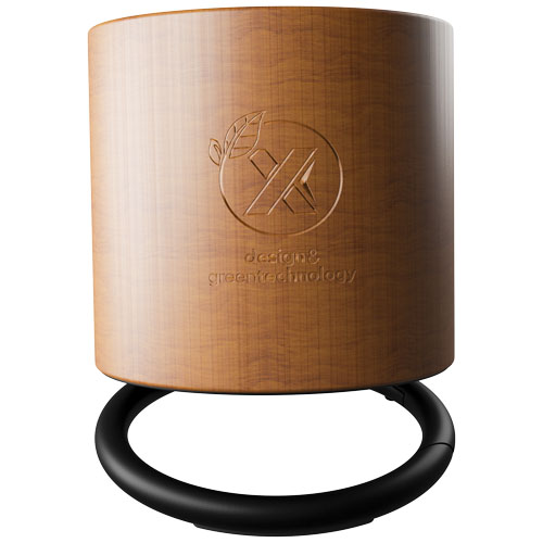 SCX.design S27 speaker 3W voorzien van ring met hout