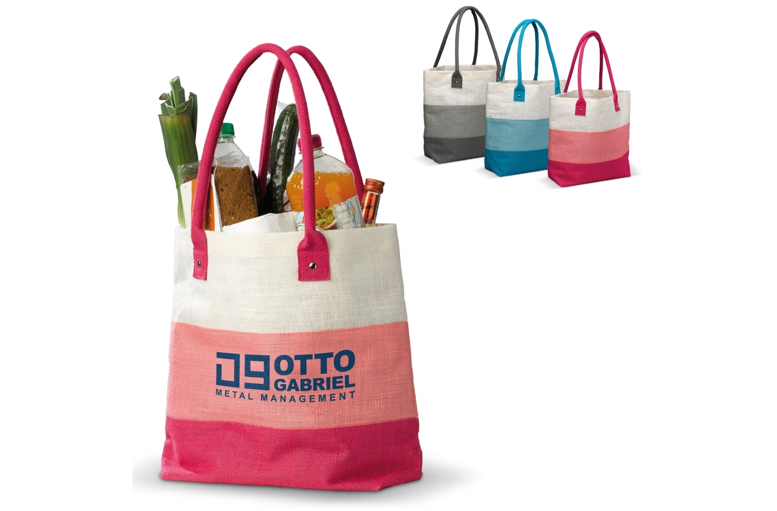 Strandtas jute 340g/m²