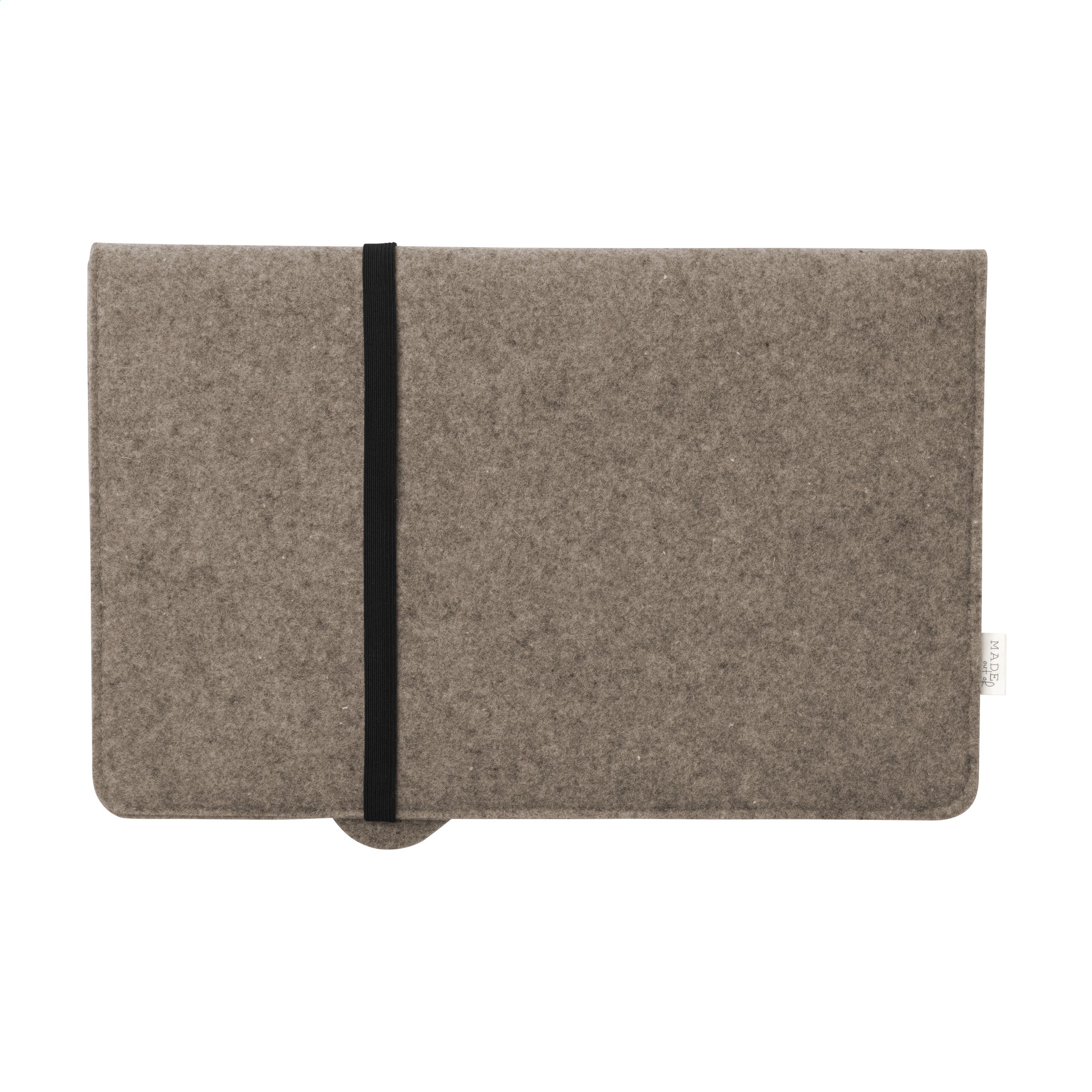 Recycled Felt & Apple Leather Laptop Sleeve 15/16"