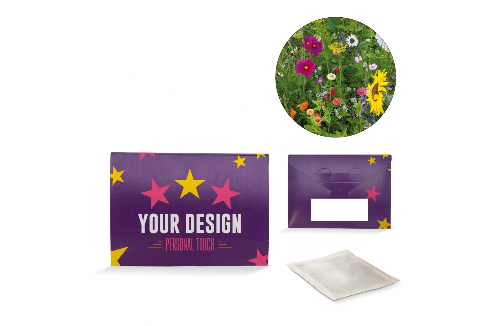 Bloemen envelop