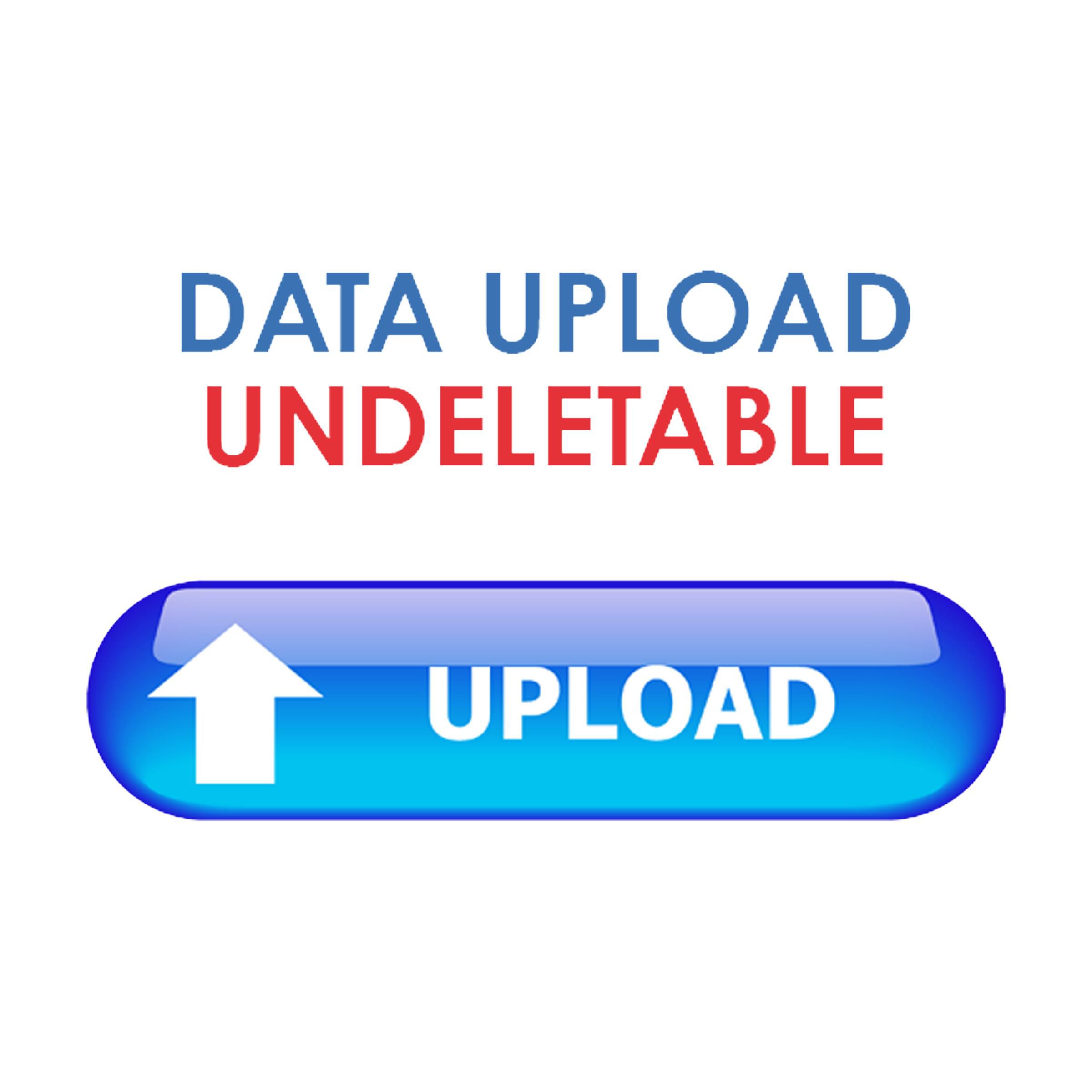 Data upload undelet. 1Gb-3Gb